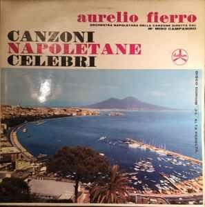 Portada de Álbum "Canzoni Napoletane Celebri", de Aurelio Fierro
