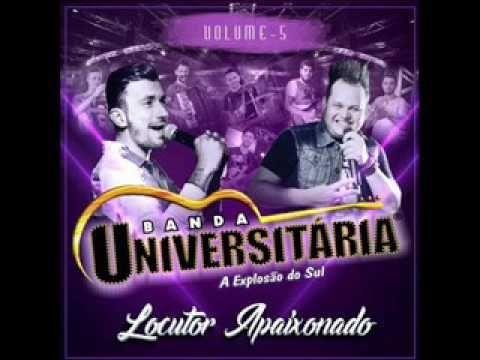 Portada de Álbum "Locutor Apaixonado", de Banda Universitaria