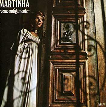 Portada de Álbum "Como Antigamente", de Martinha