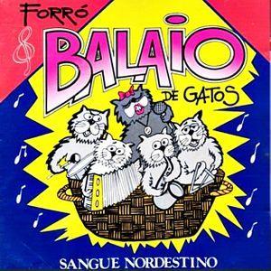 Portada de Álbum "Sangue Nordestino", de Forró Balaio de Gatos