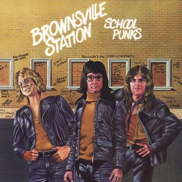Portada de Álbum "School Punks", de Brownsville Station
