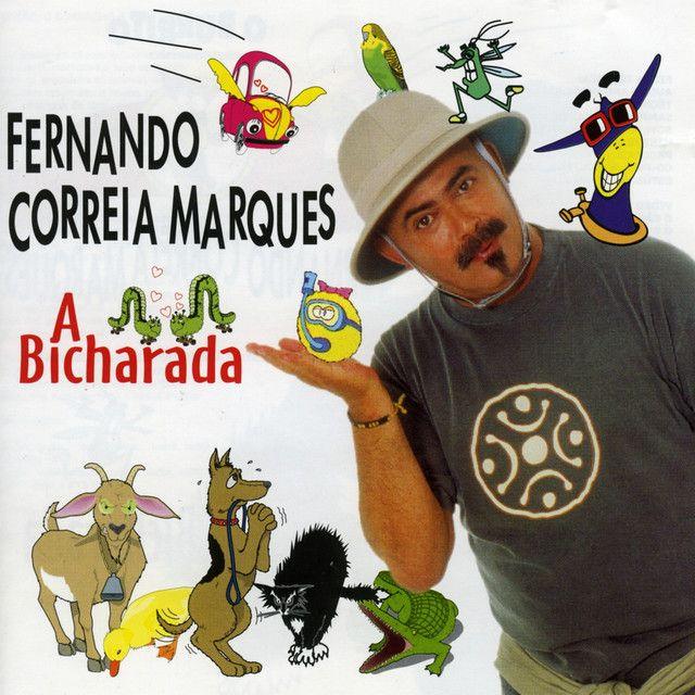 Capa do Álbum "A Bicharada", de Fernando Correia Marques