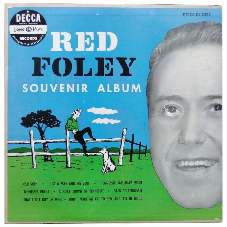 Album cover of "Souvenir Album" by Red Foley