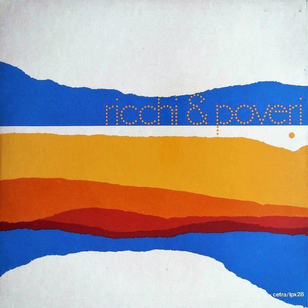 Capa do Álbum "Penso Sorrido e Canto", de Ricchi e Poveri