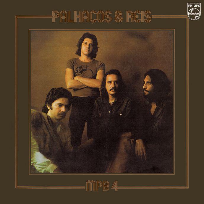 Portada del álbum "Palhaços e Reis", de MPB-4