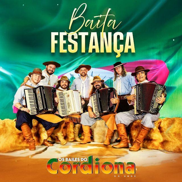 Single/EP cover of "Baita Festança" by Grupo Cordiona