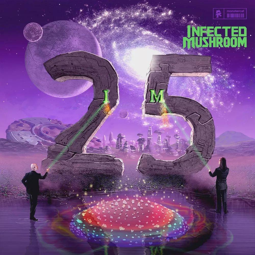 Portada de Álbum "IM25", de Infected Mushroom