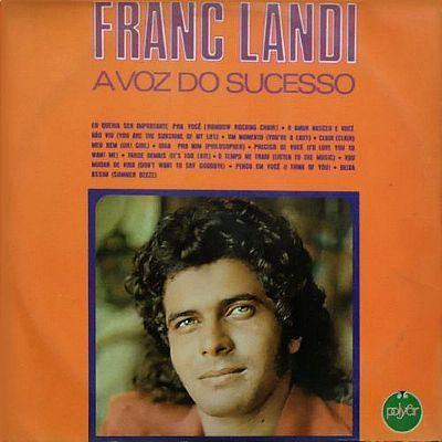 Portada de Álbum "A Voz do Sucesso", de Franc Landi