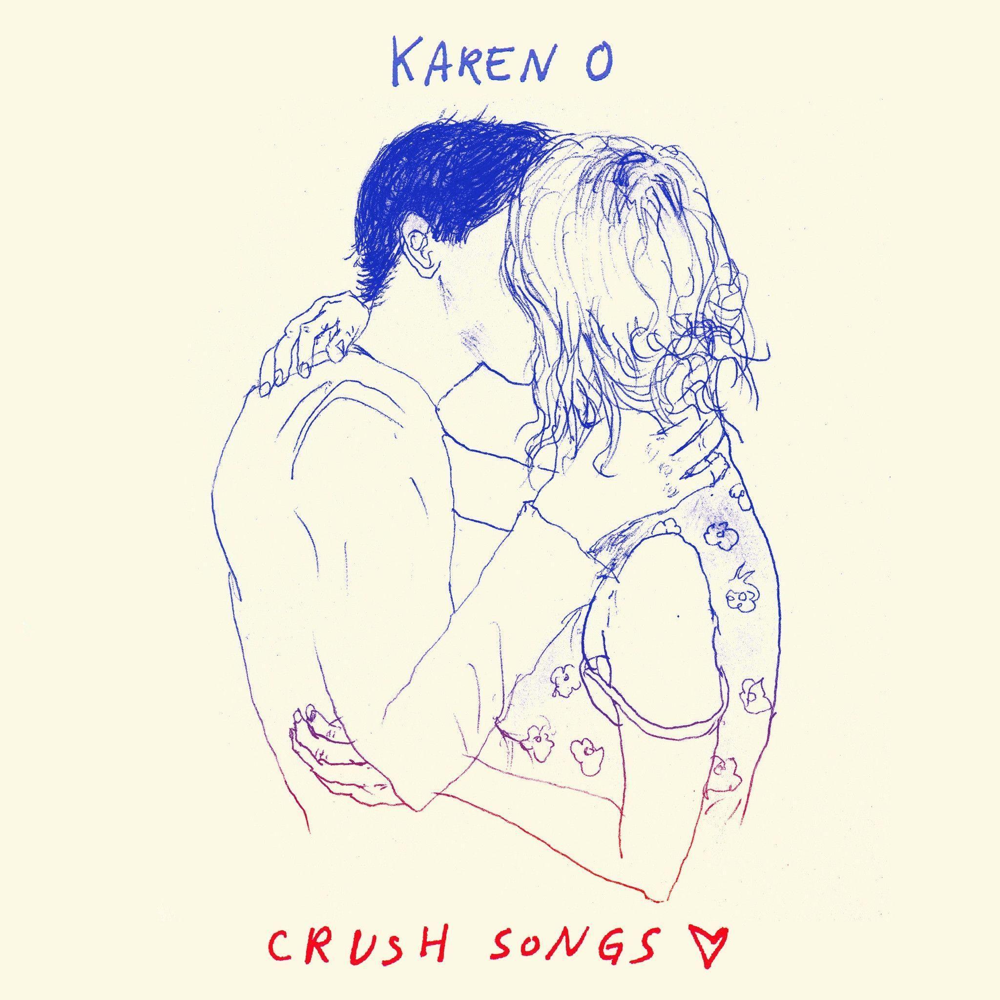 Portada de Álbum "Crush Songs", de Karen O