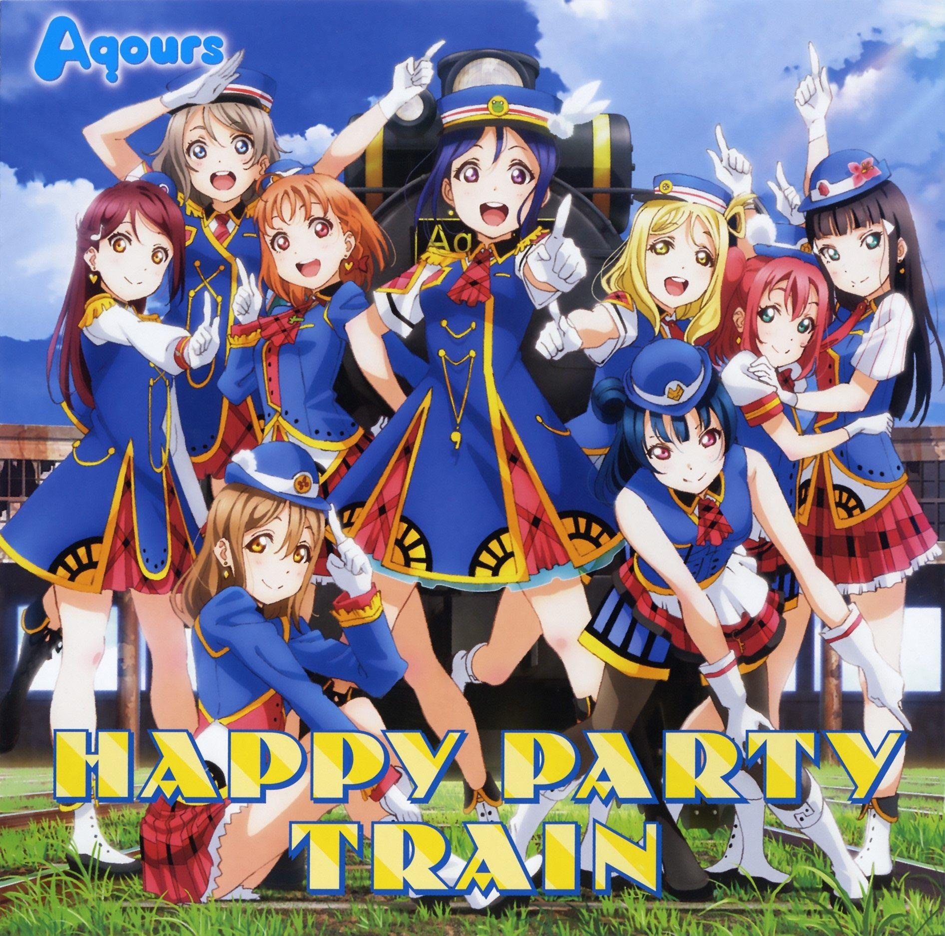 Portada de Sencillo/EP "Happy Party Train", de Love Live! School Idol Project