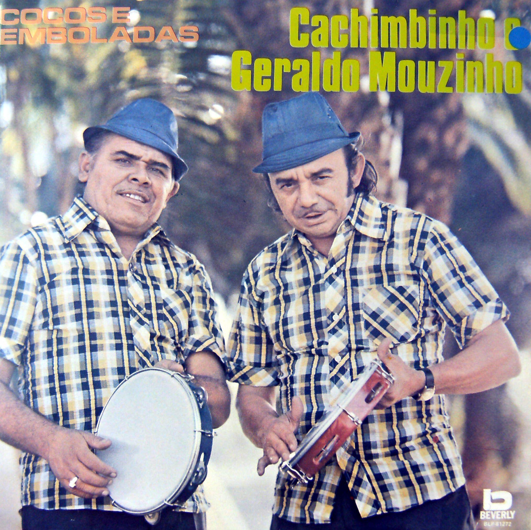 Capa do Álbum "Cocos e Emboladas", de Geraldo Mouzinho e Cachimbinho
