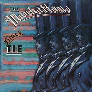 Portada de Álbum "Black Tie", de The Manhattans
