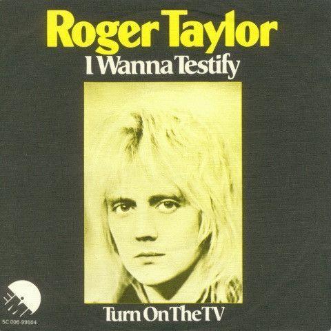 Portada de Sencillo/EP "I Wanna Testify", de Roger Taylor
