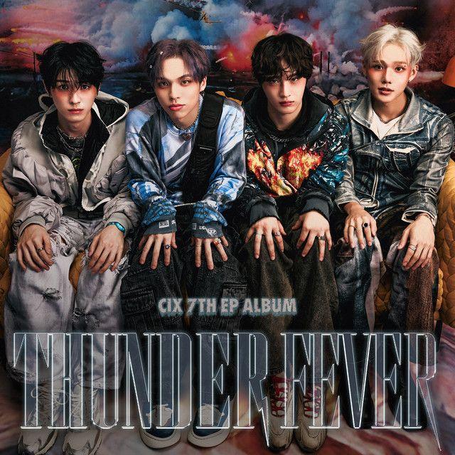 Album cover of "THUNDER FEVER" by CIX