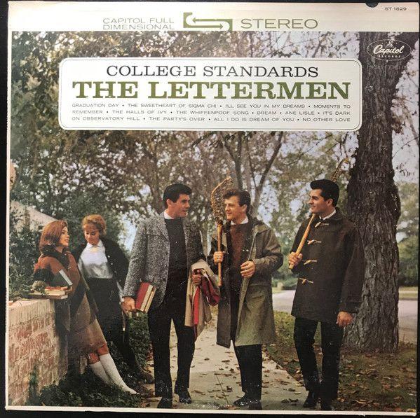 Capa do Álbum "College Standards", de The Lettermen