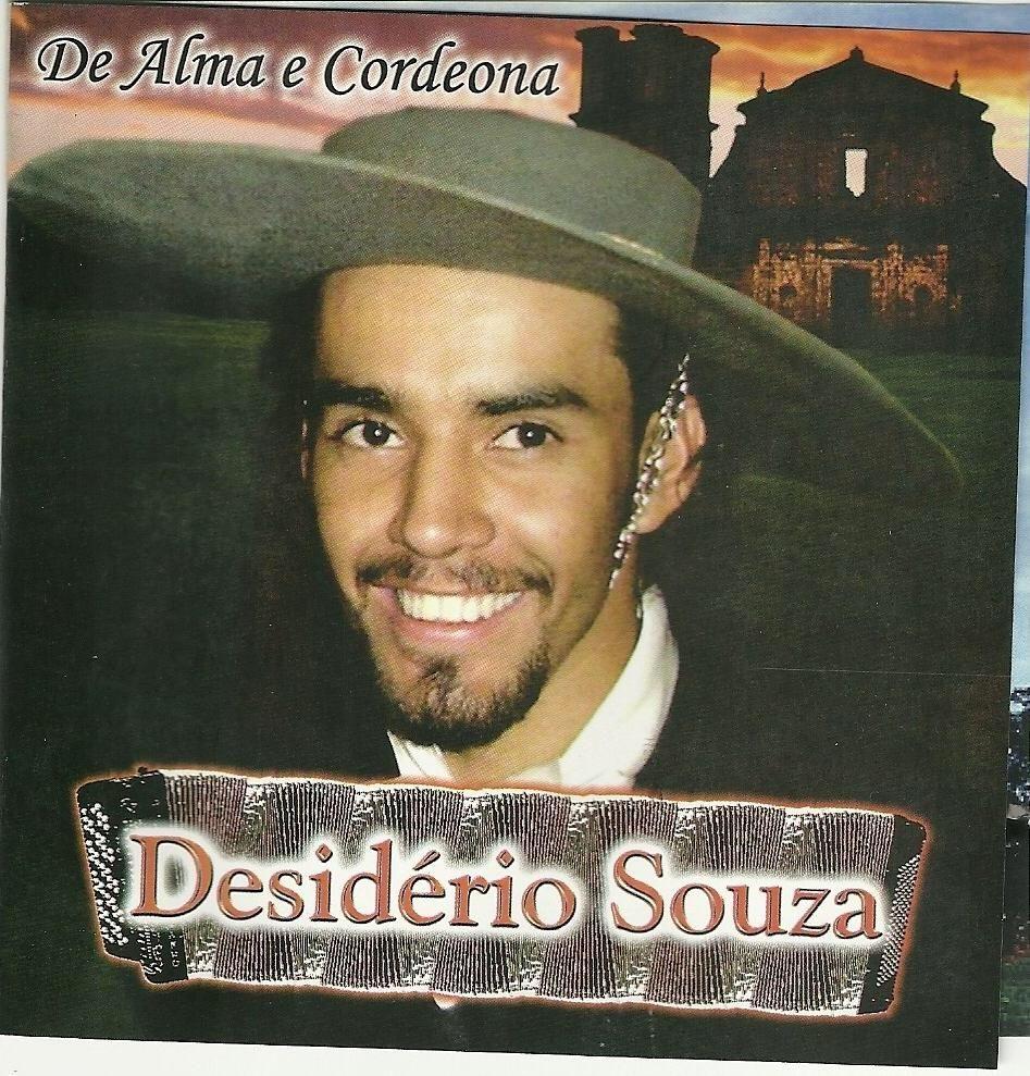 Portada de Álbum "De Alma e Cordeona", de Desidério Souza