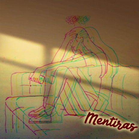 Portada de Sencillo/EP "Mentiras", de Laís Blanco