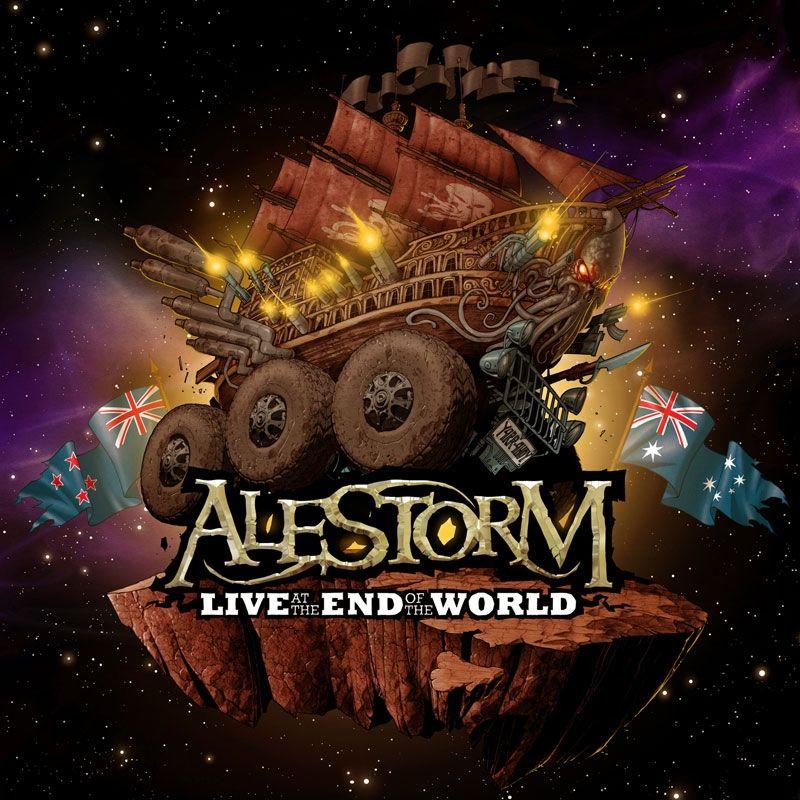 Portada de Álbum "Live At The End Of The World", de Alestorm