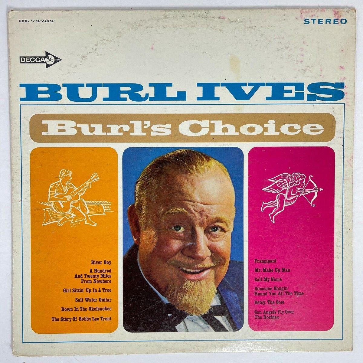 Portada del álbum "Burl's Choice", de Burl Ives