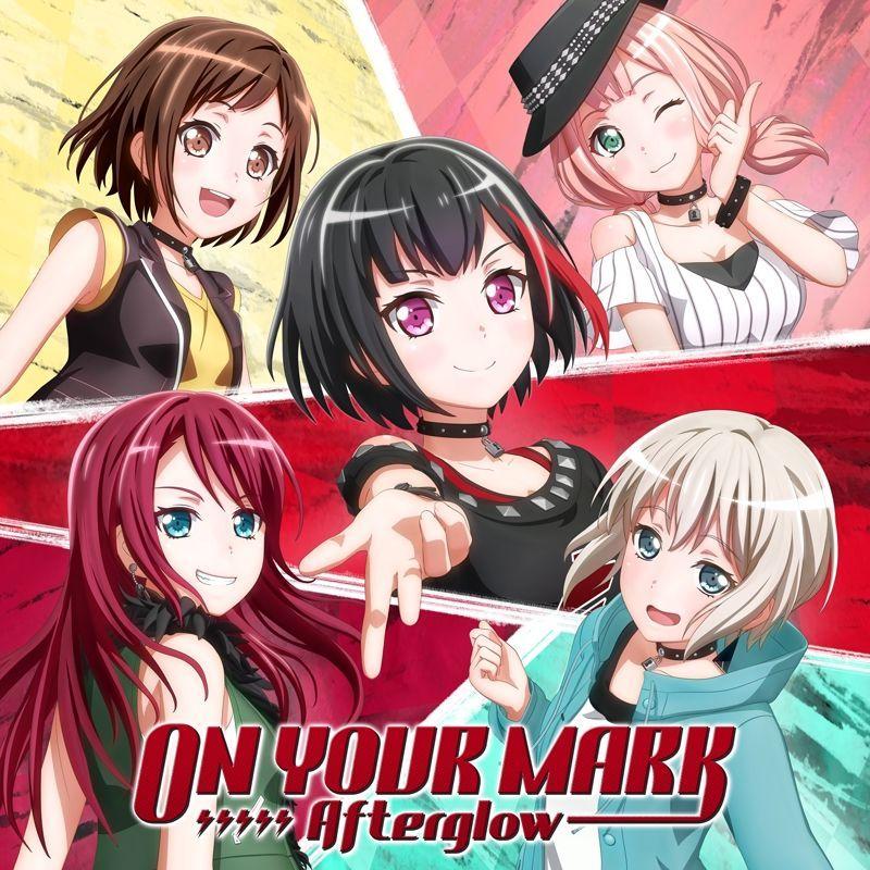 Capa do Single/EP "ON YOUR MARK", de Afterglow
