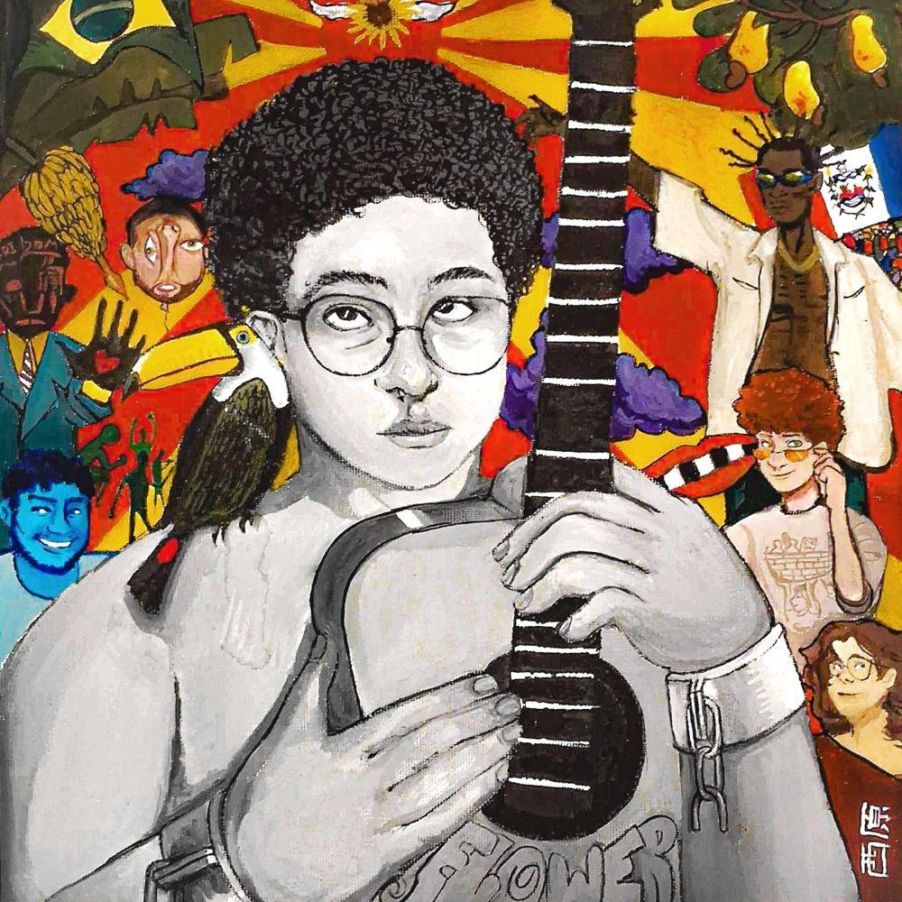 Portada de Álbum "Arte Barata do Bairro ", de Flower (UNCHROMA)