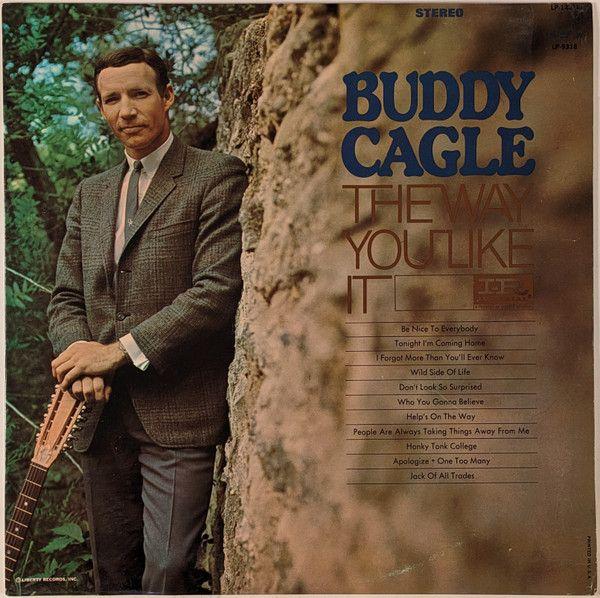Capa do Álbum "The Way You Like It", de Buddy Cagle