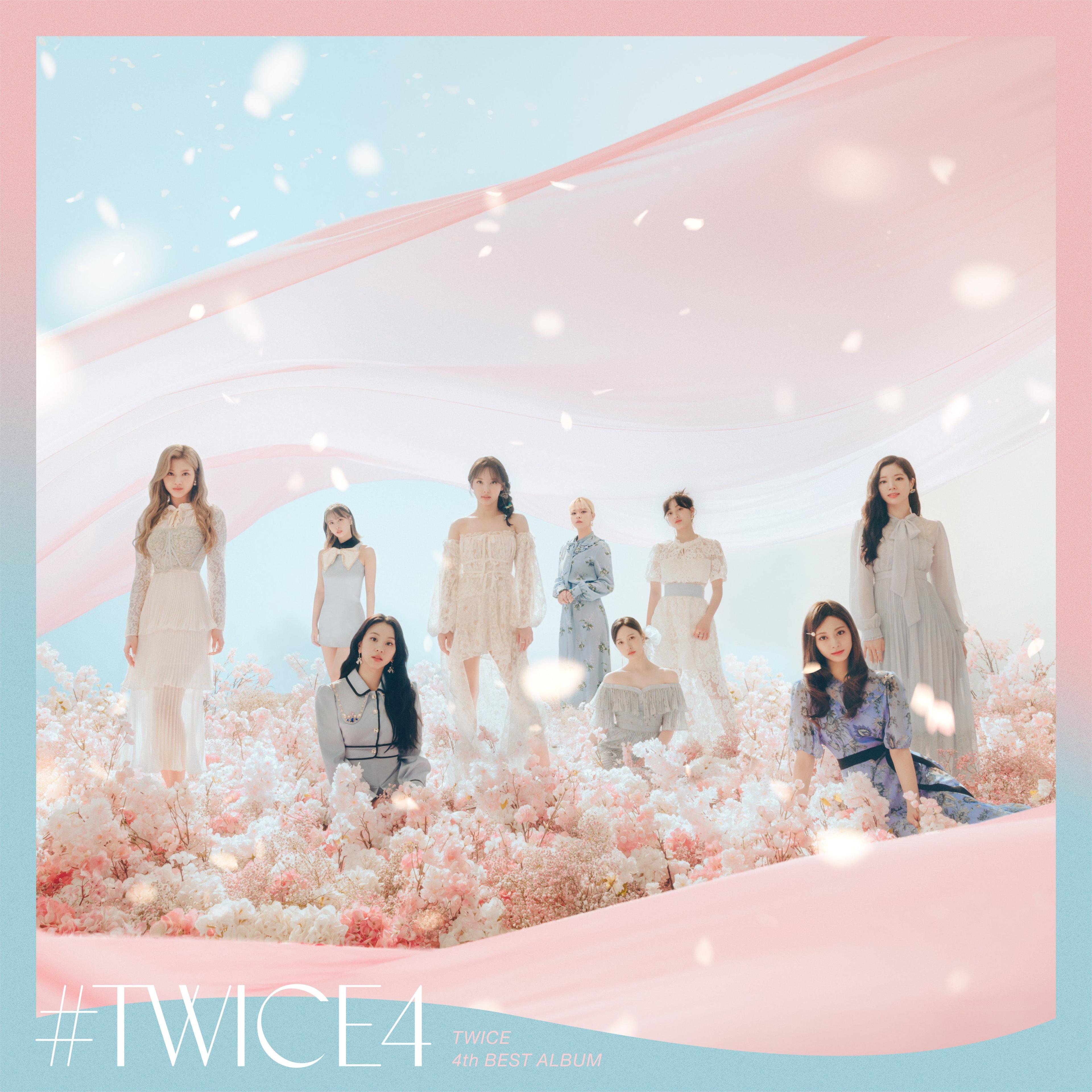 Album cover of "#TWICE4" by TWICE