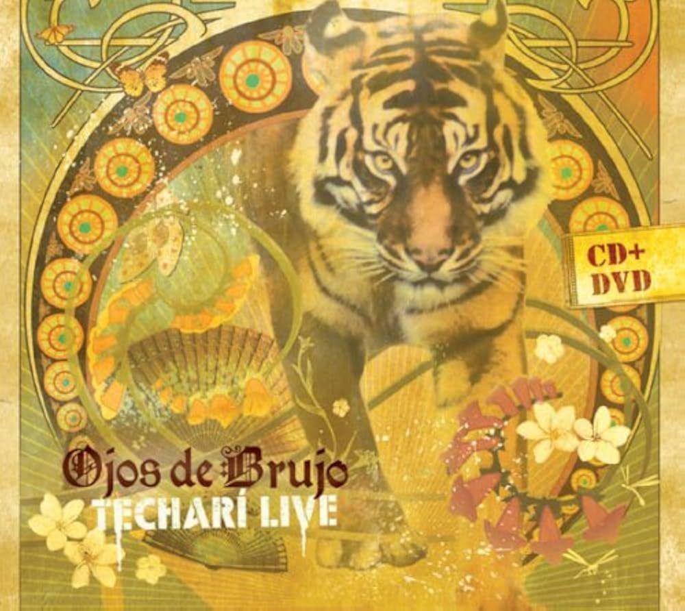 Portada de Álbum "Techarí Live", de Ojos de Brujo