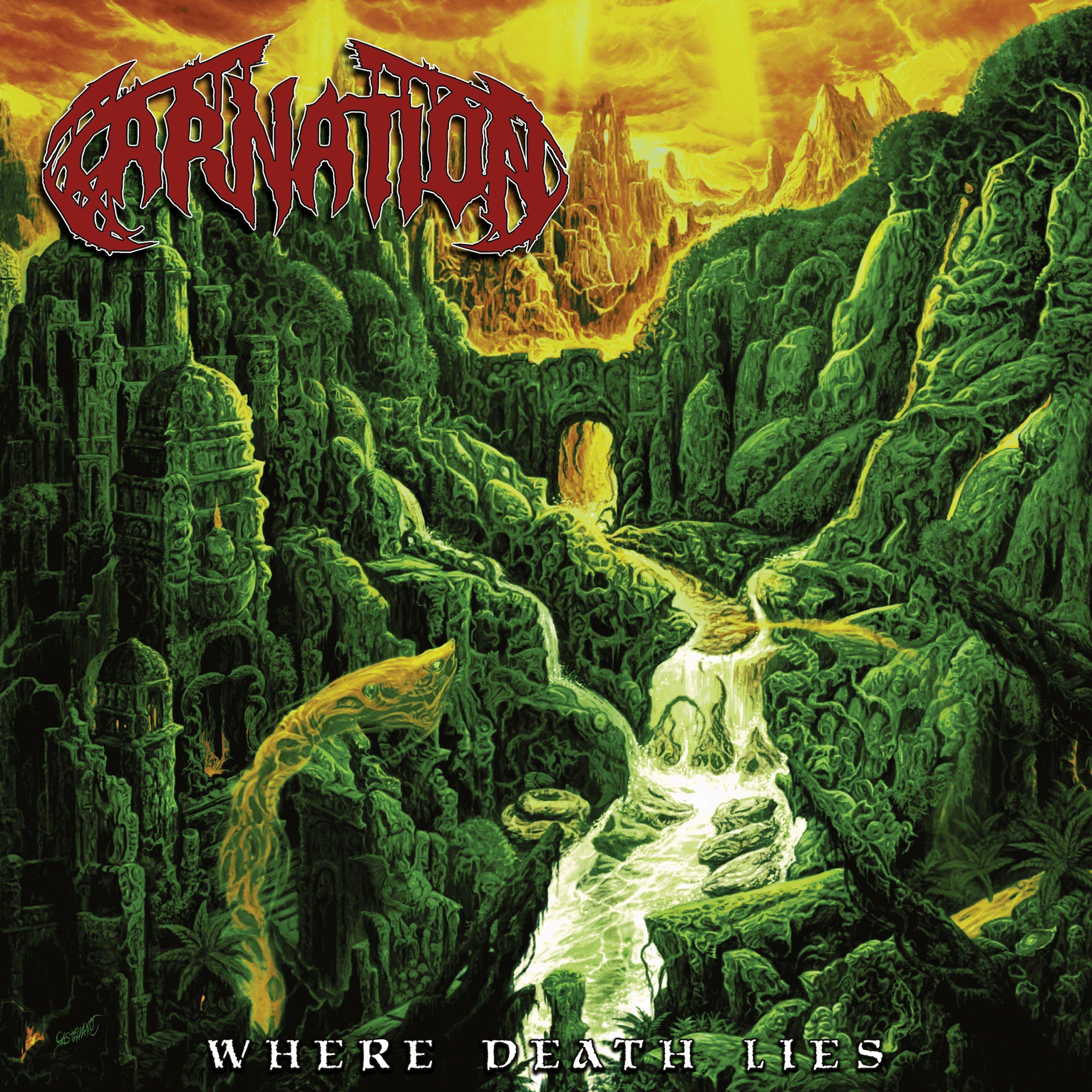 Portada de Álbum "Where Death Lies", de Carnation
