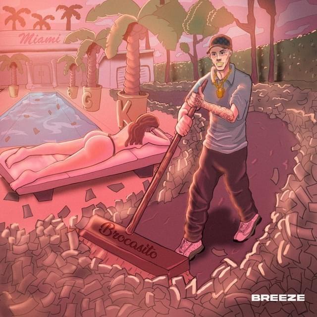 Capa do álbum "Miami", de Brocasito