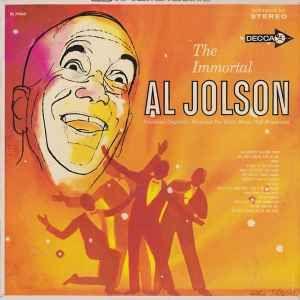 Album cover of "The Immortal Al Jolson" by Al Jolson