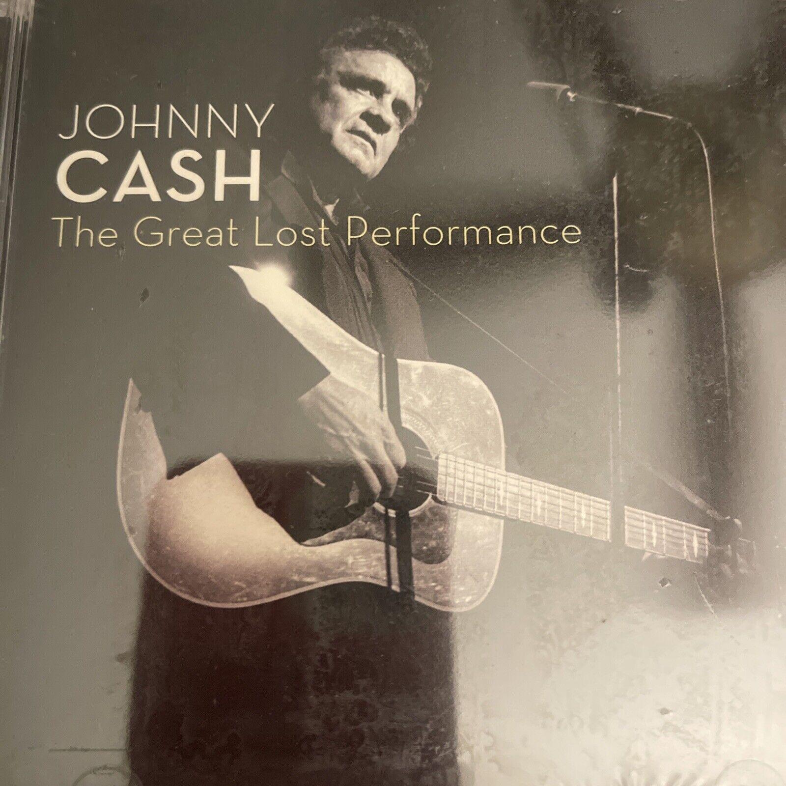 Capa do álbum "The Great Lost Performance", de Johnny Cash