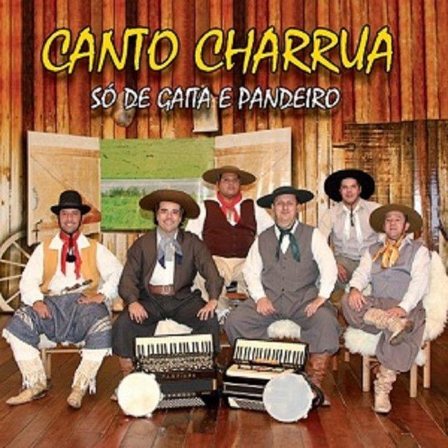 Portada de Álbum "Só de Gaita e Pandeiro", de Canto Charrua