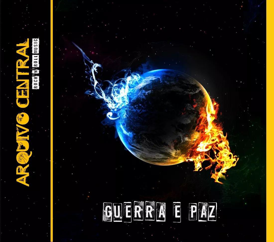 Portada de Álbum "Guerra e Paz", de Banda Arquivo Central