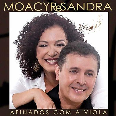 Portada de Álbum "Afinados Com a Viola", de Moacyr e Sandra