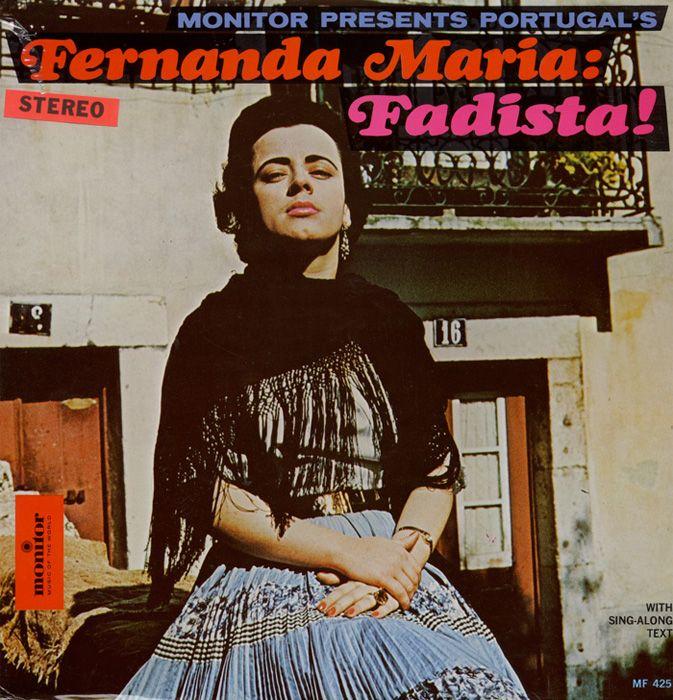 Capa do Álbum "Fadista!", de Fernanda Maria