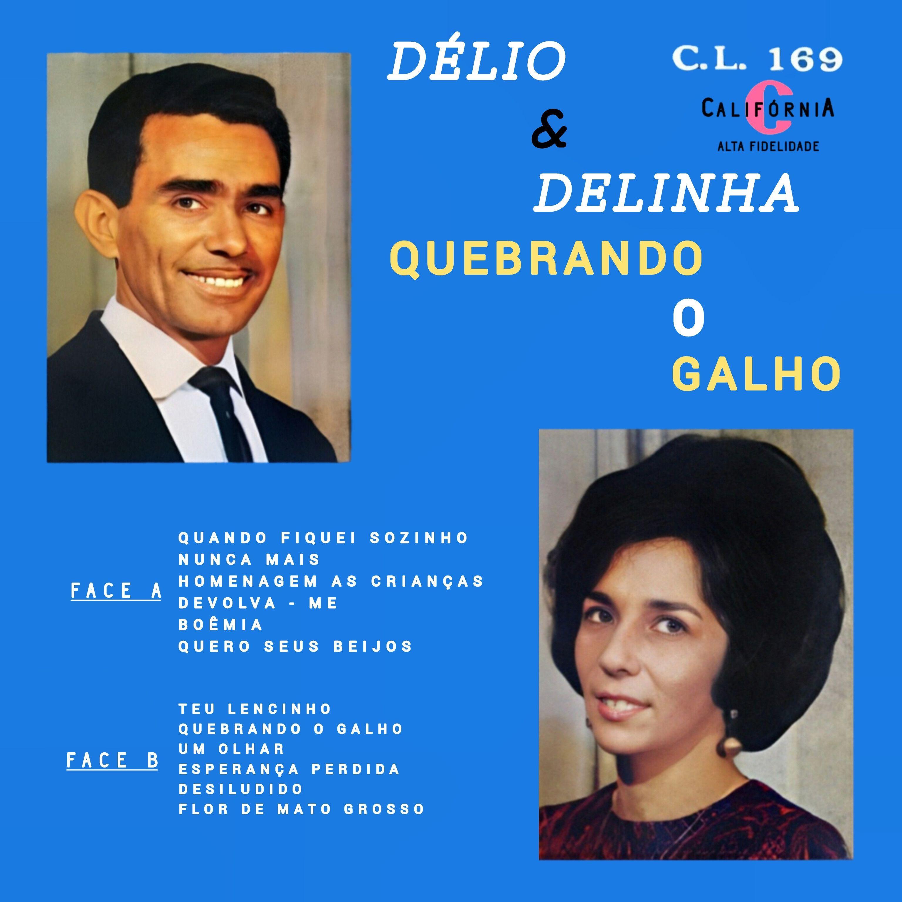 Album cover of "Quebrando o Galho" by Delio e Delinha