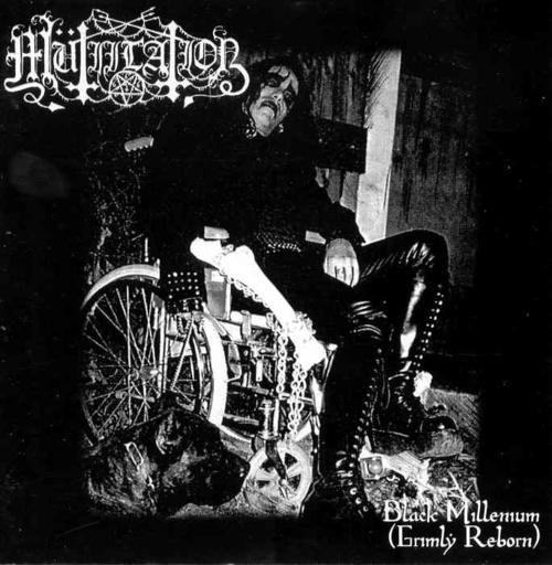 Portada de Álbum "Black Millenium (Grimly Reborn)", de Mutiilation
