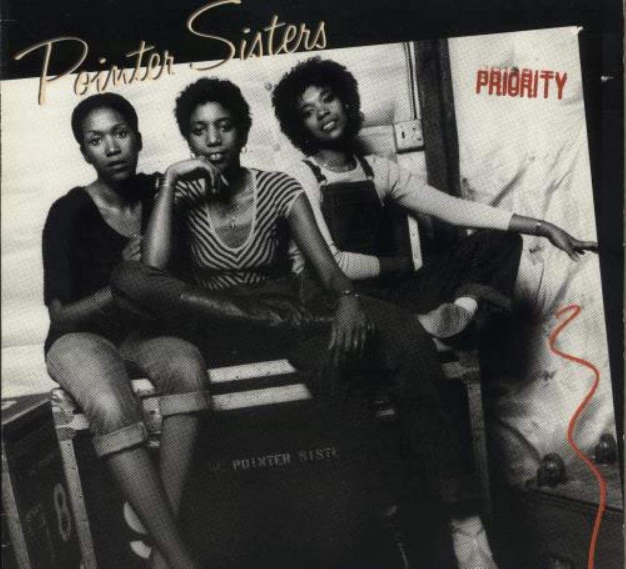 Capa do álbum "Priority", de Pointer Sisters