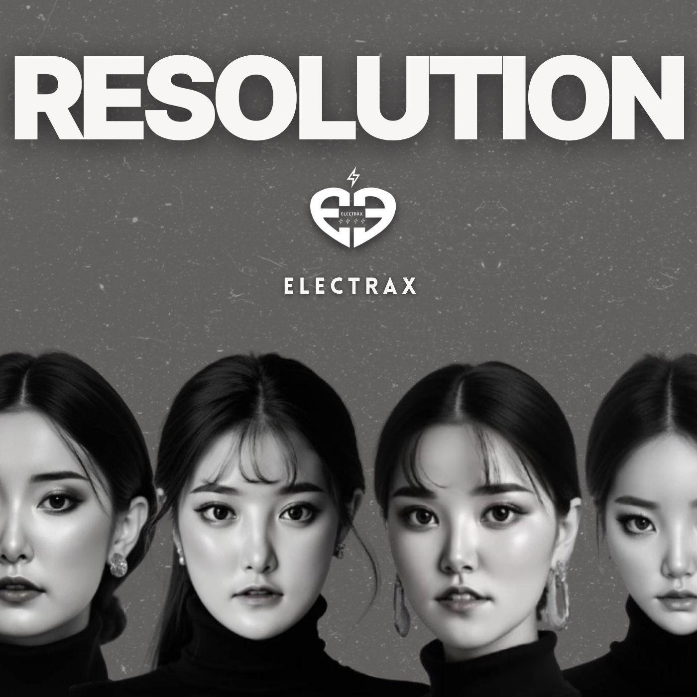 Capa do álbum "RESOLUTION", de Electrax