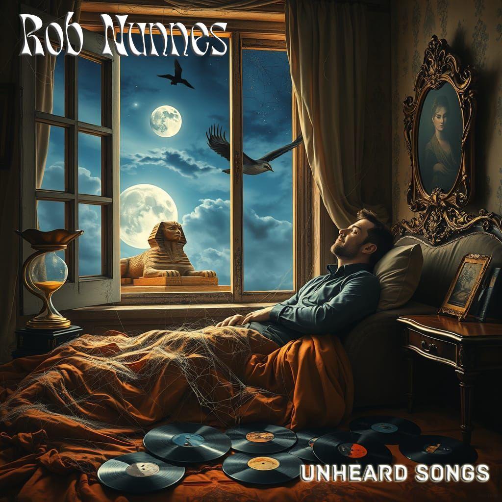 Portada de Álbum "Unheard Songs", de Rob Nunnes