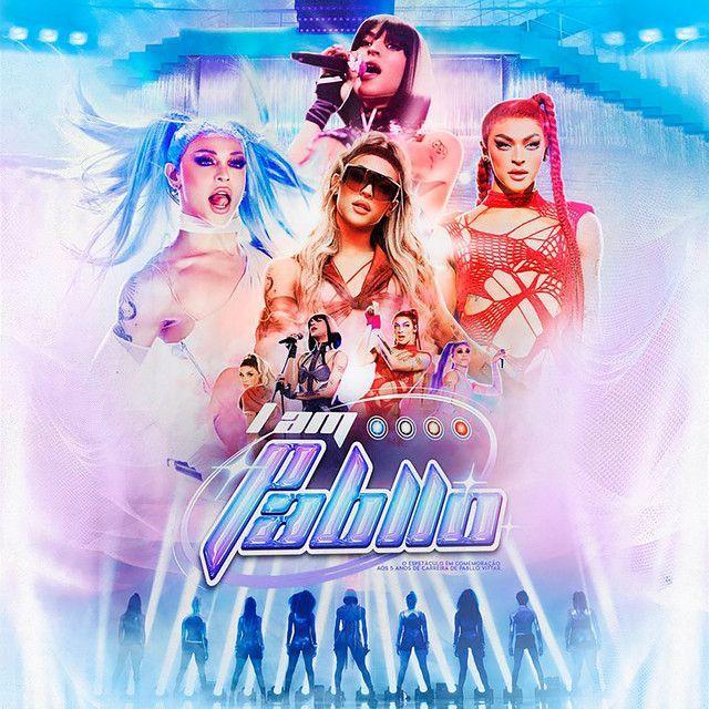 Capa do álbum "I AM PABLLO (Live)", de Pabllo Vittar