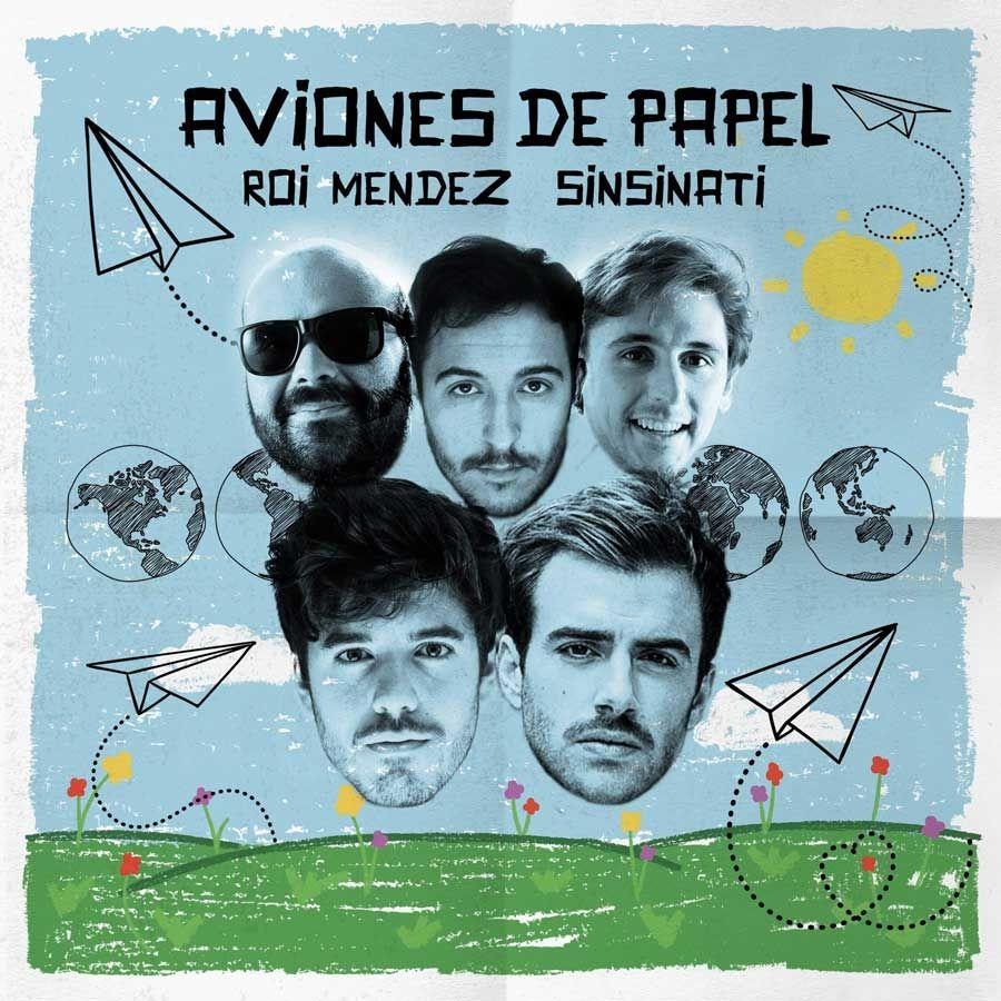 Portada de Sencillo/EP "Aviones de Papel", de Sinsinati