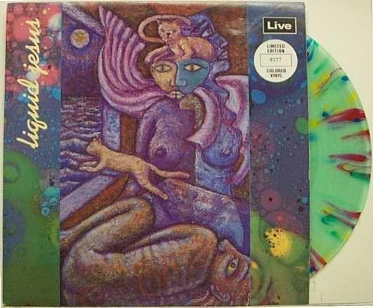 Portada de Álbum "Live", de Liquid Jesus