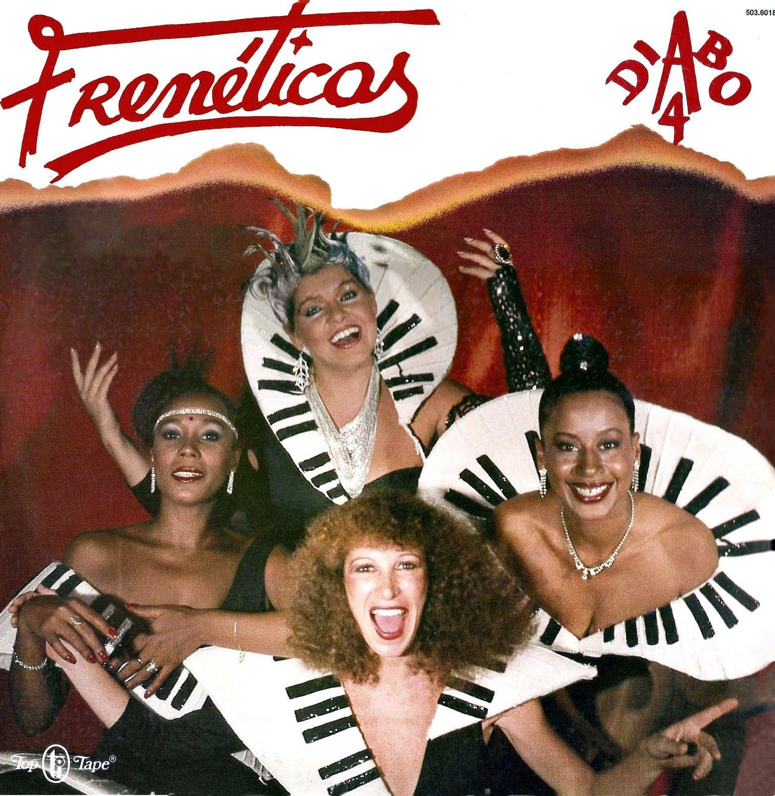 Portada de Álbum "Diabo a 4", de As Frenéticas