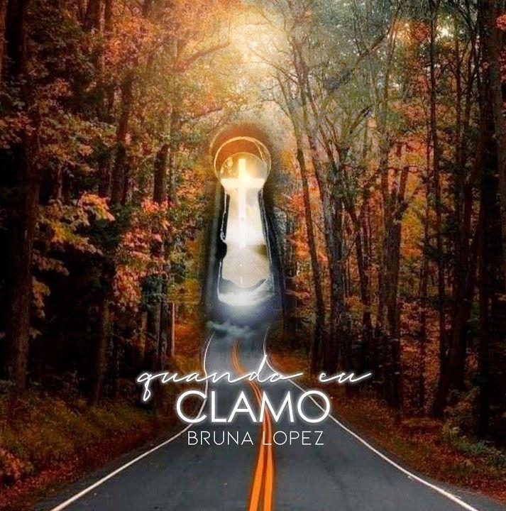 Capa do Single/EP "Quando Eu Clamo", de Bruna Lopez