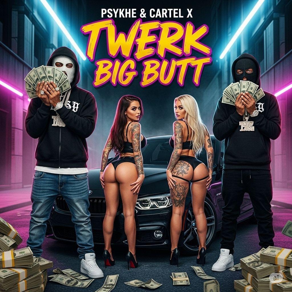 Portada de Sencillo/EP "Twerk Big Butt ", de Cartel X
