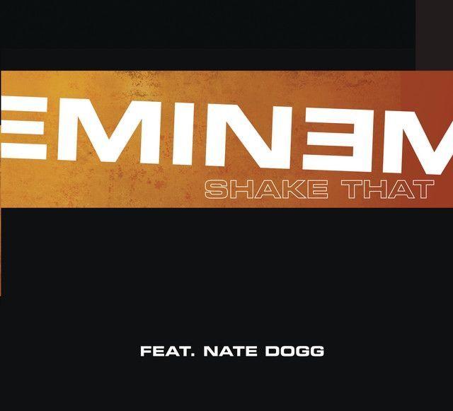 Portada del álbum "Shake That ", de Eminem
