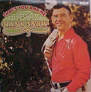 Capa do álbum "That's You And Me", de Hank Snow