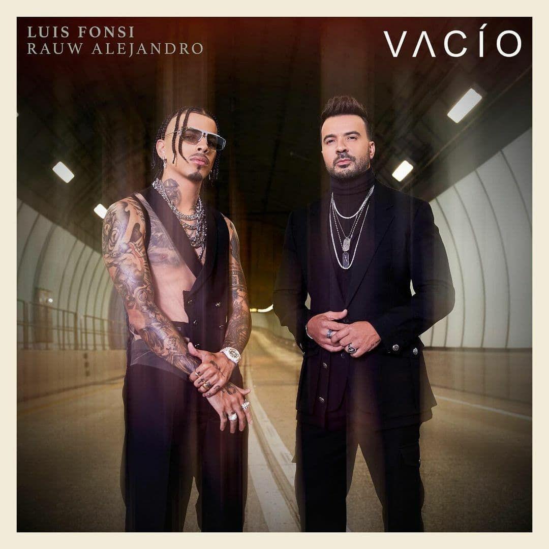 Capa do álbum "Vacío", de Luis Fonsi